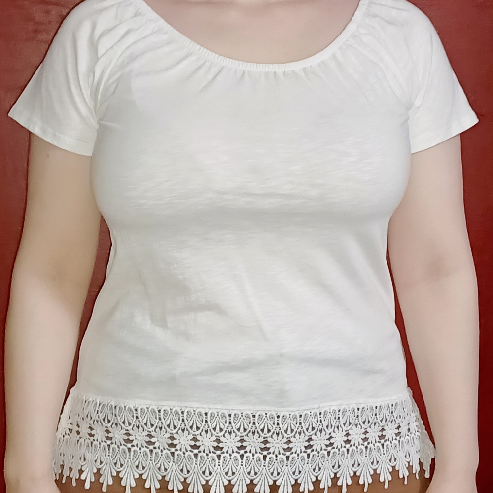 White Summer Top